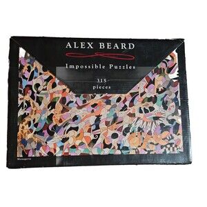 ALEX BEARD - Impossible Puzzles - 315 Pieces With Poster - Super Fun Fast Ship